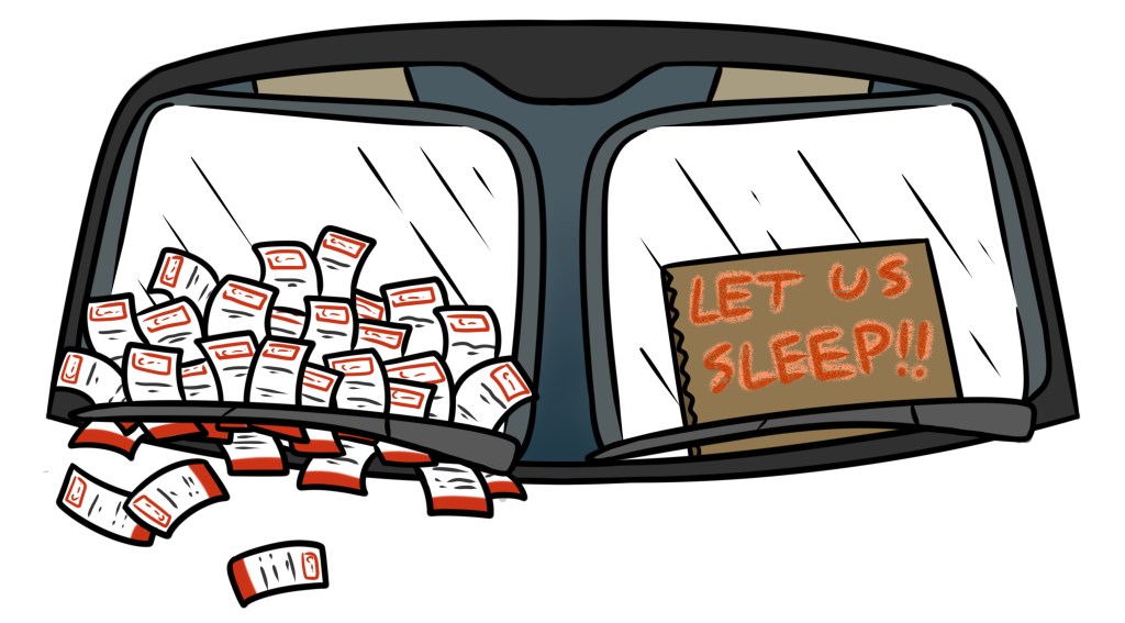 Cal Poly Humboldt issues parking citations to students living in&nbsp;vehicles